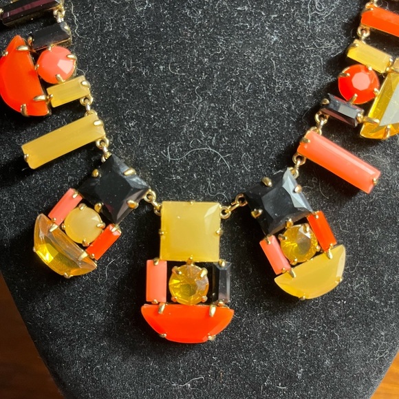 Kate Spade Vibrant Red and Gold Necklace - Picture 3 of 7